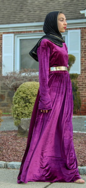 Grape Evening Dress