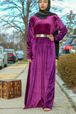 Grape Evening Dress