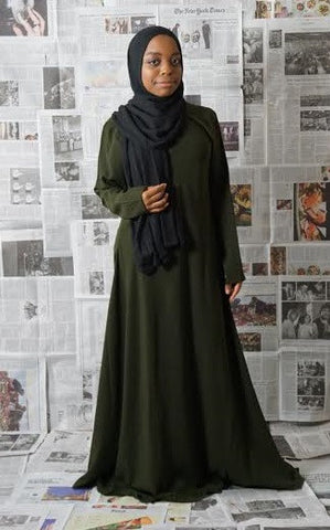 Flowy Dress Olive